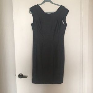 Gray business dress